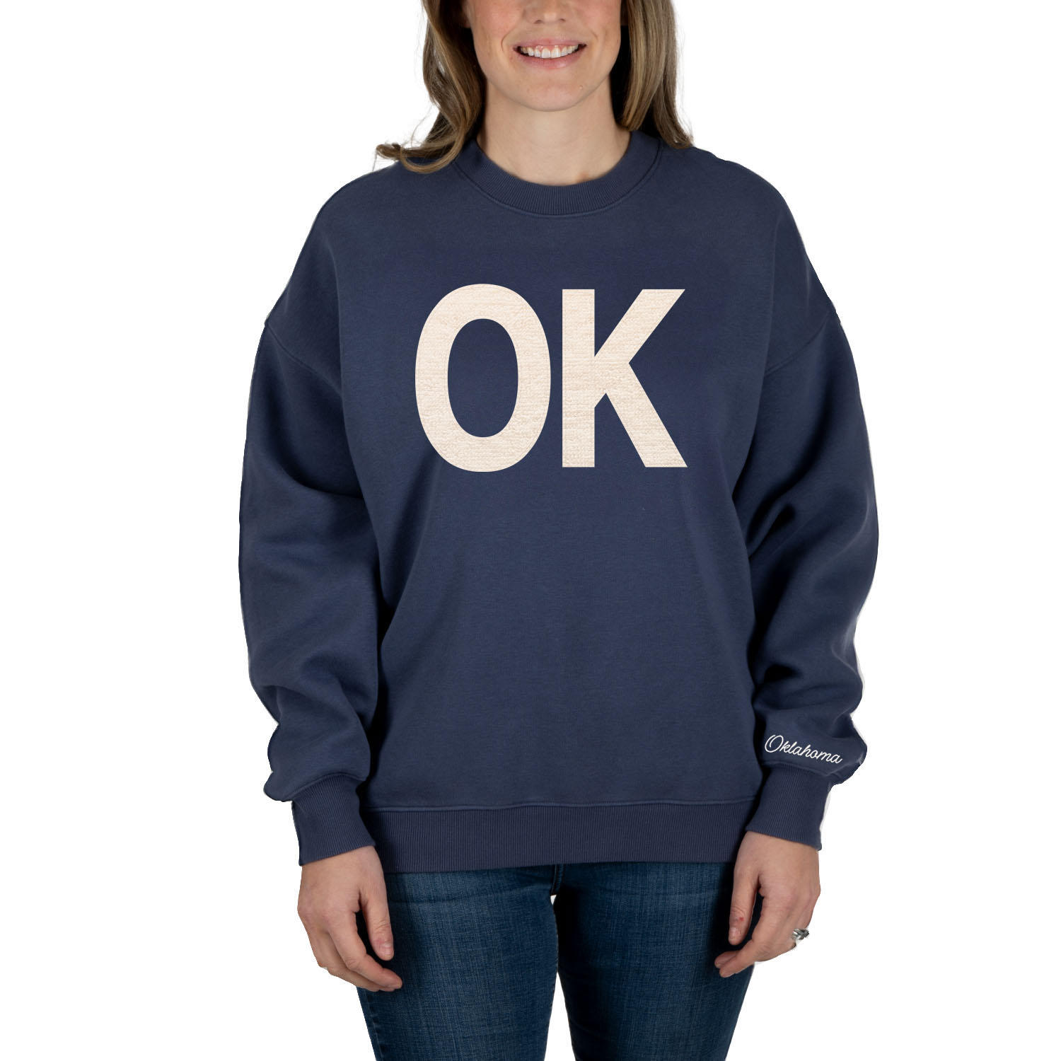 State of Mine Women's Big Timer State Sweatshirt Oklahoma S:- Oklahoma, S