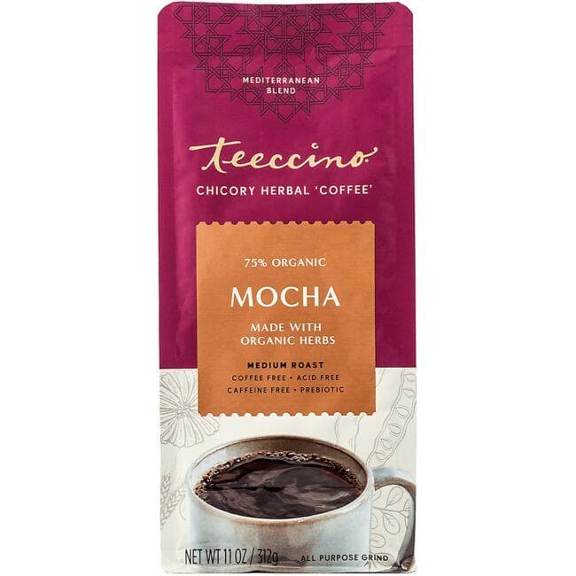 Teeccino Chicory Herbal 'Coffee' - Mocha | 11 oz Package