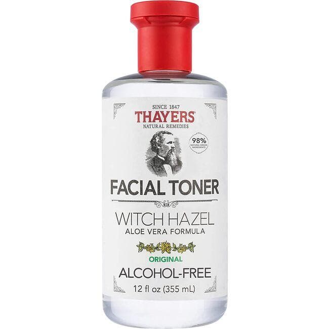 Thayers Natural Remedies Facial Toner Witch Hazel Aloe Vera Formula - Original | 12 fl oz Liquid