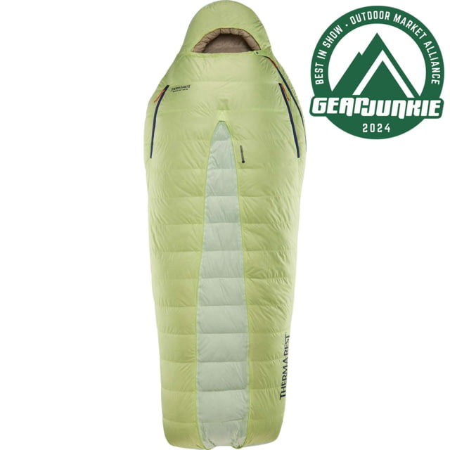 Therm-a-Rest Boost 650 32F/0C Sleeping Bag Meadow Green Long