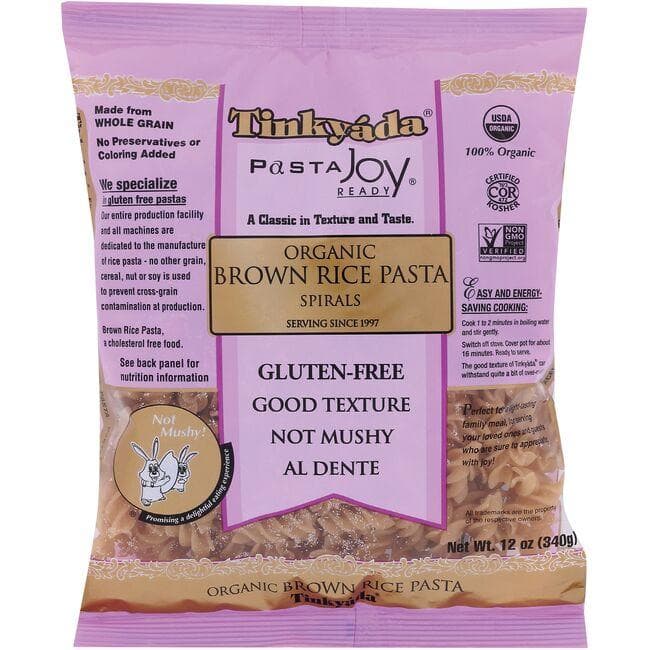 Tinkyada Organic Brown Rice Pasta - Spirals | 12 oz Package