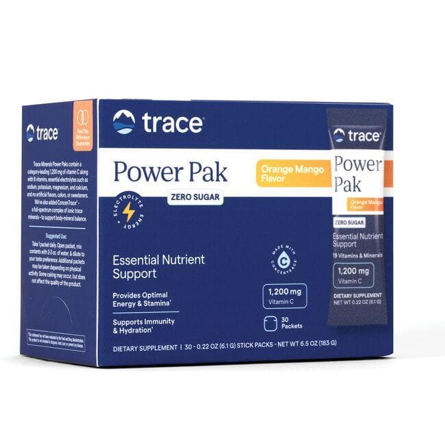 Trace Power Pak - Orange Mango Vitamin | 30 Packets