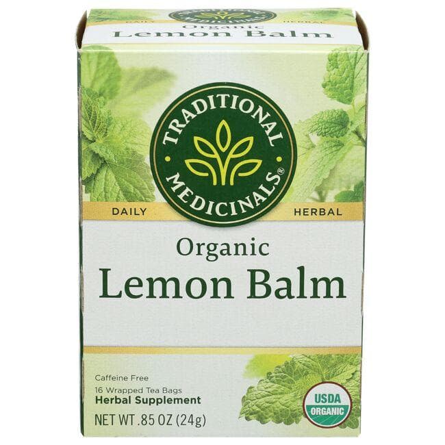 Traditional Medicinals Organic Lemon Balm Tea | 16 Bags