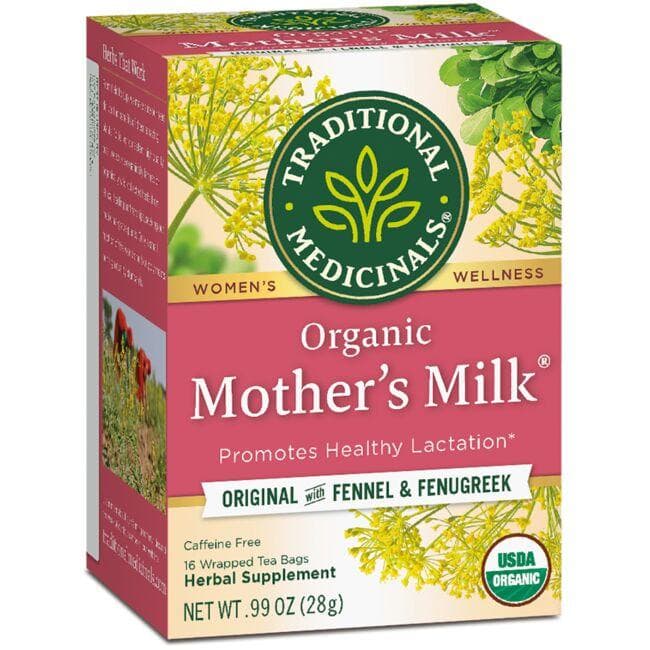 Traditional Medicinals Organic Mother's Milk Tea - Original with Fennel & Fenugreek | 16 Bags