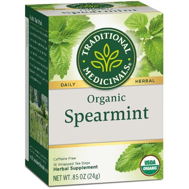 Traditional Medicinals Organic Spearmint Tea | 16 Bags