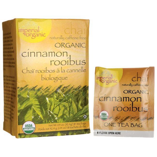 Uncle Lee's Tea 100% Organic Cinnamon Rooibus | 18 Bags