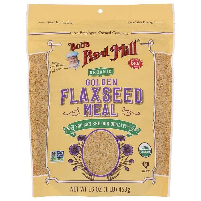 Bob's Red Mill Organic Golden Flaxseed Meal | 16 oz Package