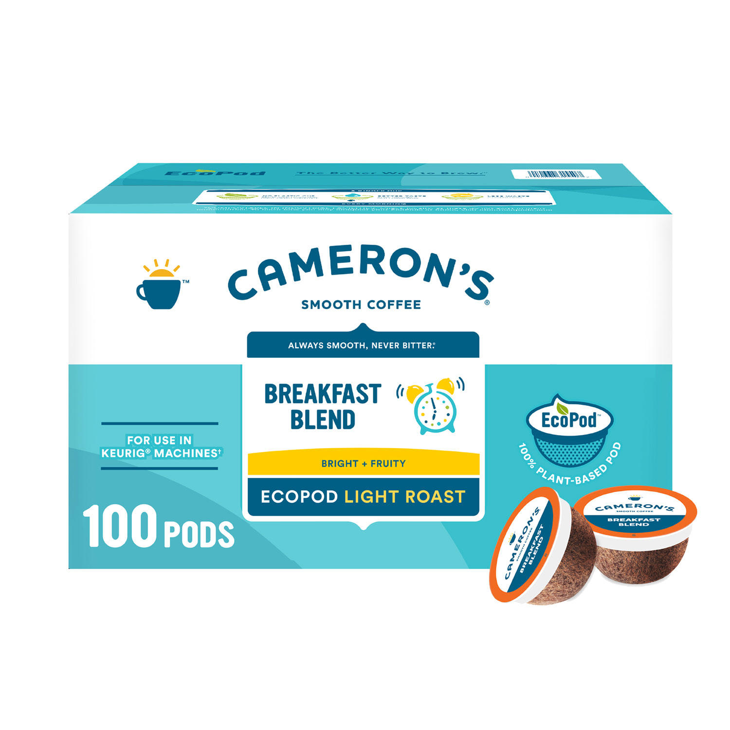 Cameron's Coffee Single Serve Cups, Breakfast Blend 100 ct.
