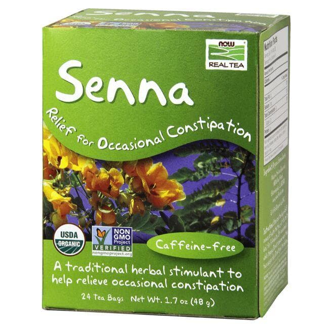 NOW Foods Senna Tea | 24 Bags