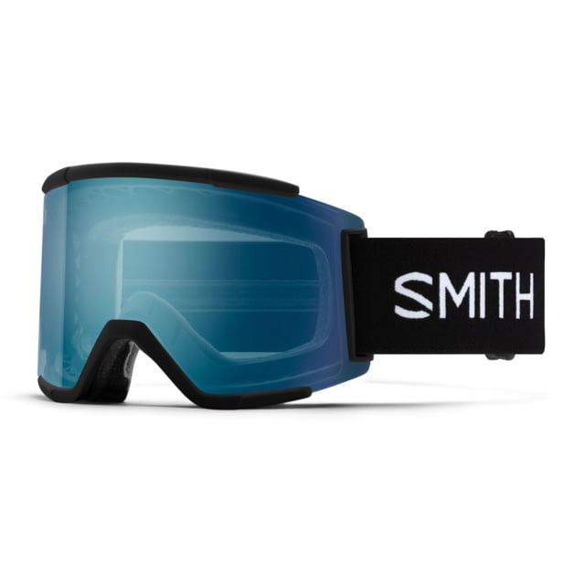 Smith Squad XL Snow Goggle Black Frame ChromaPop Everyday Blue Mirror Lens