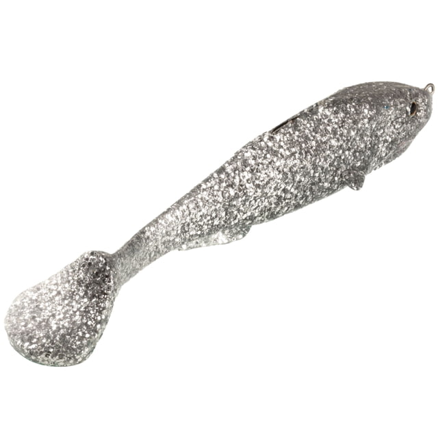 Strike King Final Copy Weedless Softbait 1 pack 6in Carolina Chrome