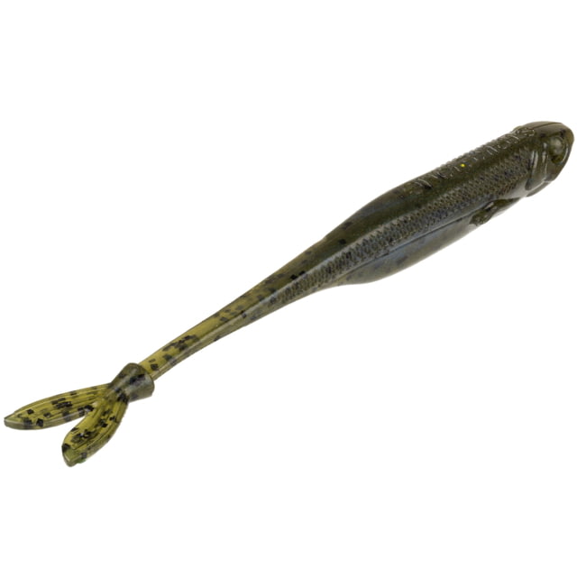 Strike King Spotlight Split Minnow Softbait 8 pack 4in Creek Perch