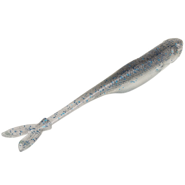 Strike King Spotlight Split Minnow Softbait 8 pack 4in Smokey Shad