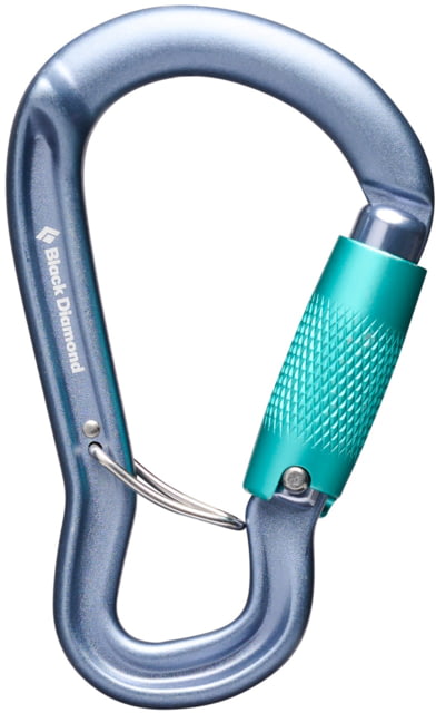 Black Diamond Gridlock Triple Lock Carabiner Gray