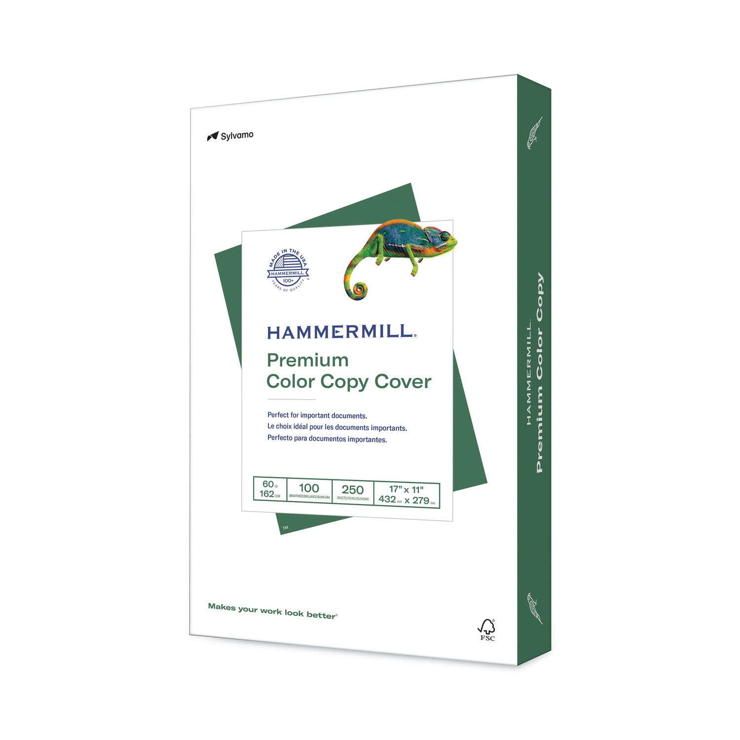 Hammermill - Color Copy Digital Cover Stock, 11 x 17, White - 250 Sheets