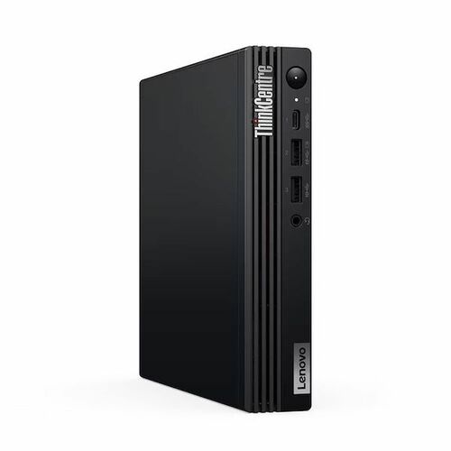 Lenovo ThinkCentre M70q Gen 5 12TD001UUS Tiny Desktop Computer - Raven Black - Intel Core i5-14400T 1.5 GHz - 16GB DDR5 256GB - Wi-Fi 6E - Windows 11