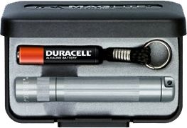 MagLite Solitaire AAA 1-Cell Incandescent Flashlight Gray Pewter Pres. Box