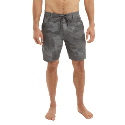 Pelagic Flyline Hybrid Shorts for Men - Graphite Camo - 30