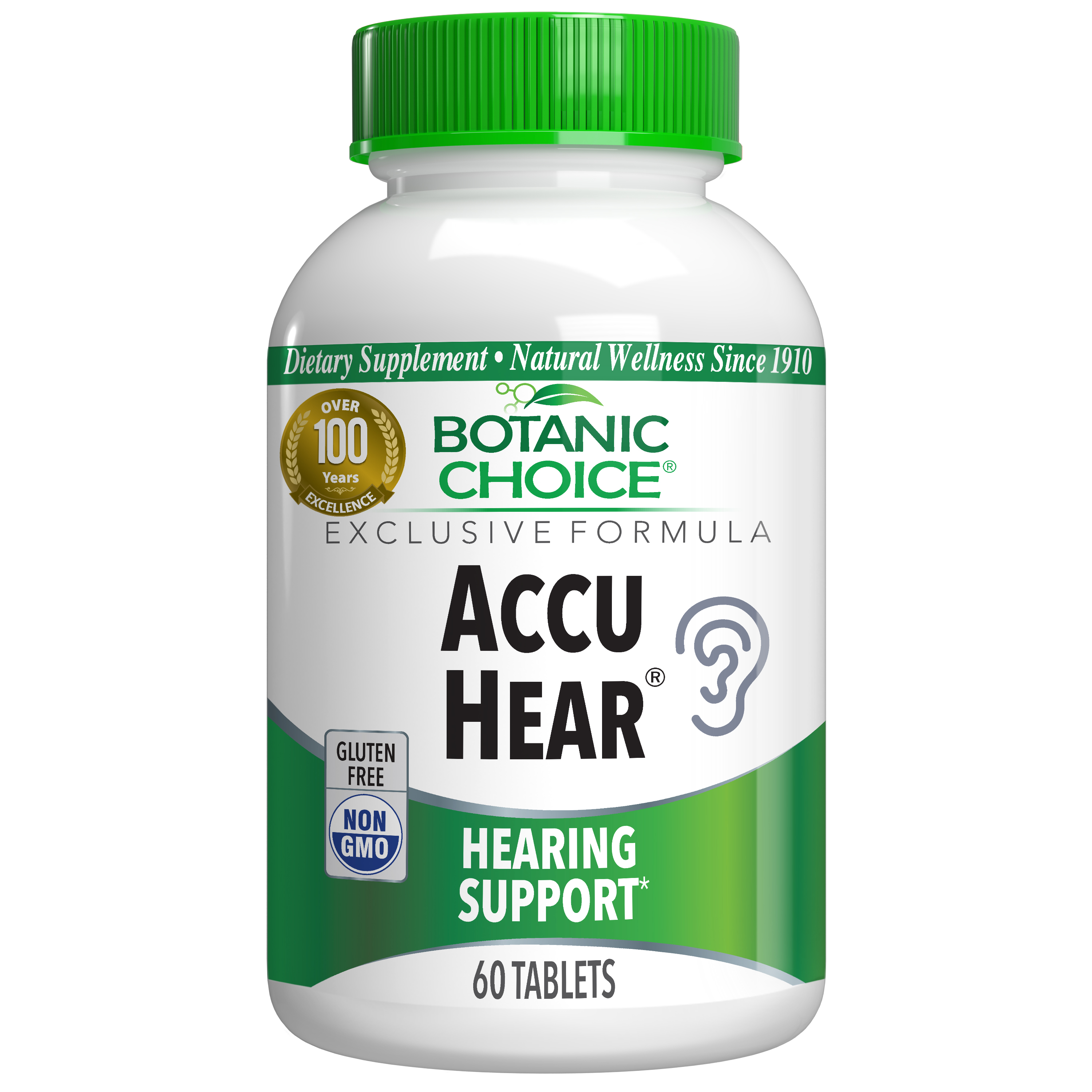 Accu Hear® - Nutritional Hearing Support Supplement - 60 Tablets