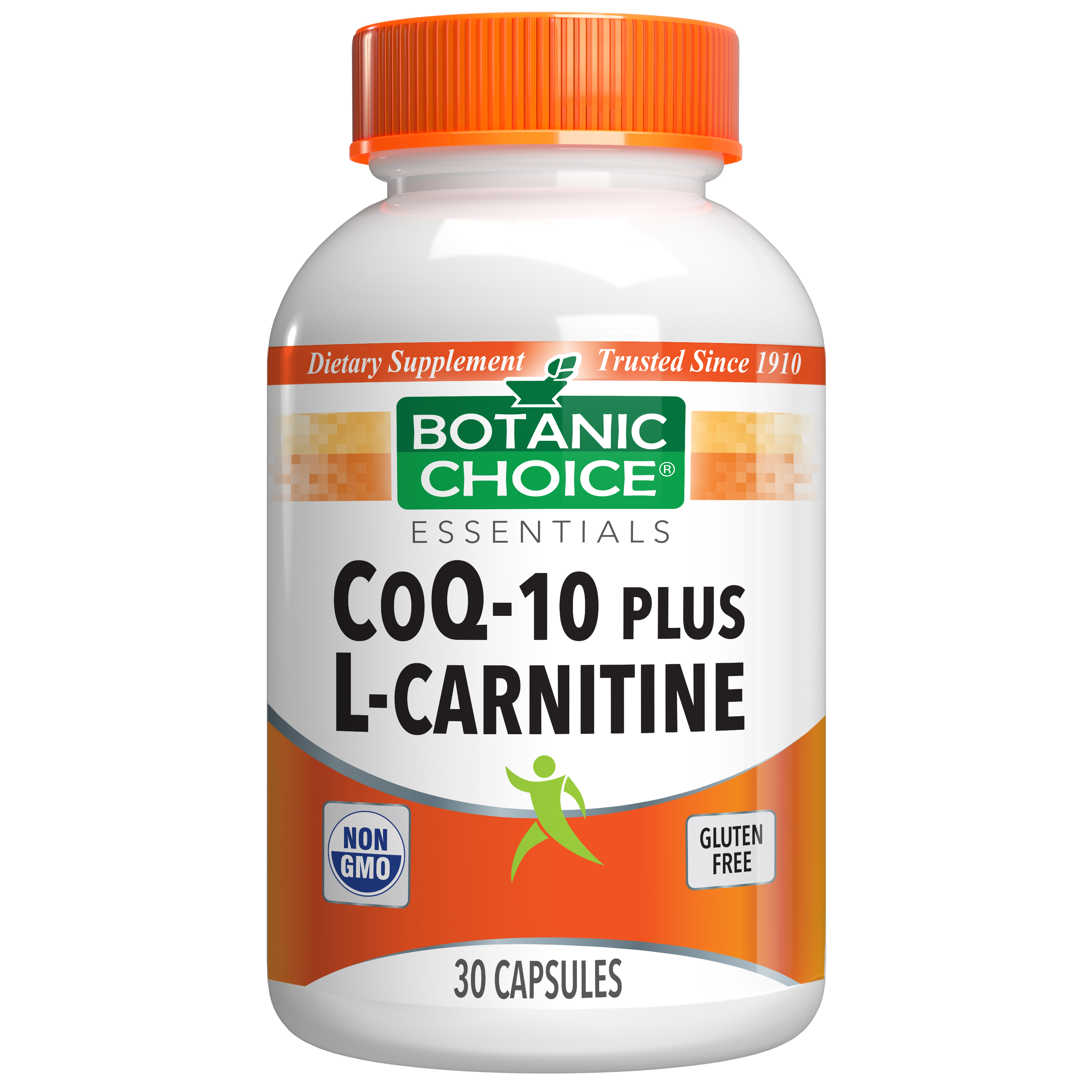 CoQ-10 Plus Acetyl-L-Carnitine - Heart Support Supplement - 30 Capsules