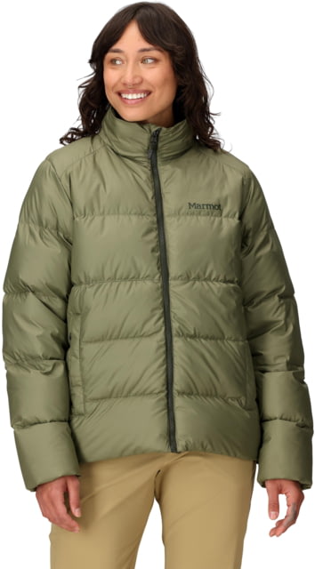 Marmot Guides Down Hoody - Women's Olive Grove Medium