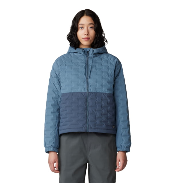 Mountain Hardwear Stretchdown Light Full Zip Hoody - Women's Asiatic Blue Montauk Blue Small