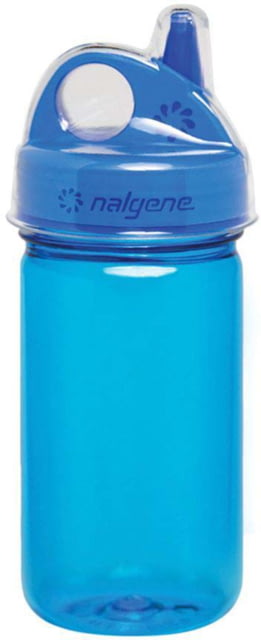 Nalgene Kid's Grip-N-Gulp Sustain Water Bottle 12 oz Blue 12oz
