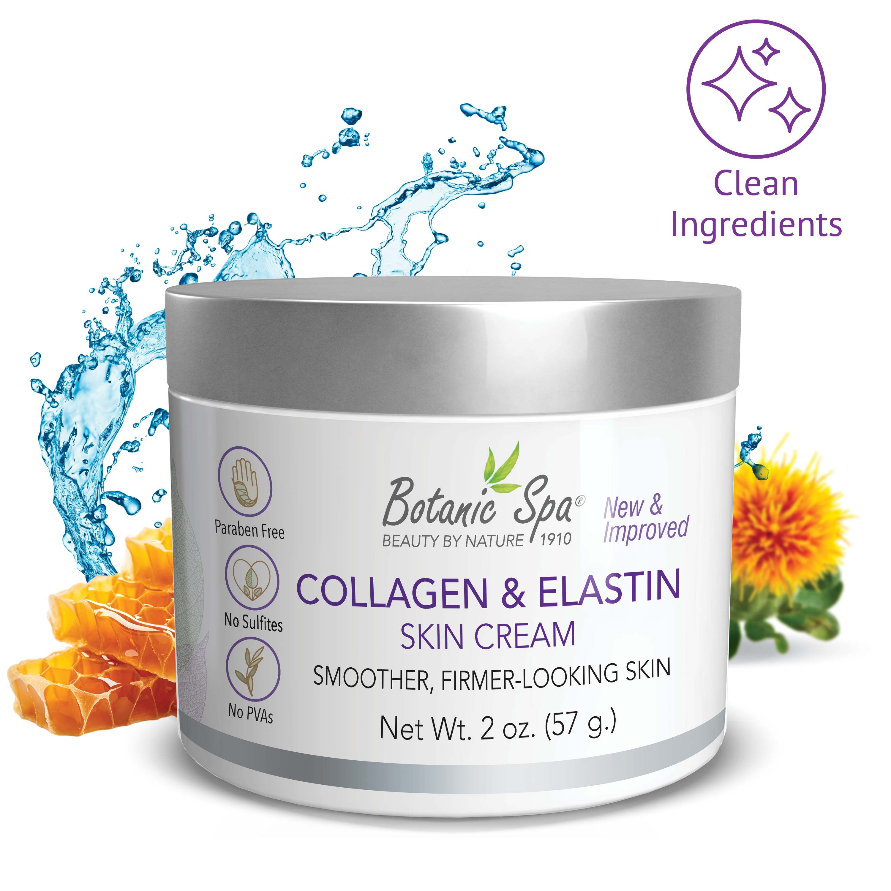 New & Improved Collagen & Elastin Skin Cream - 2 Oz