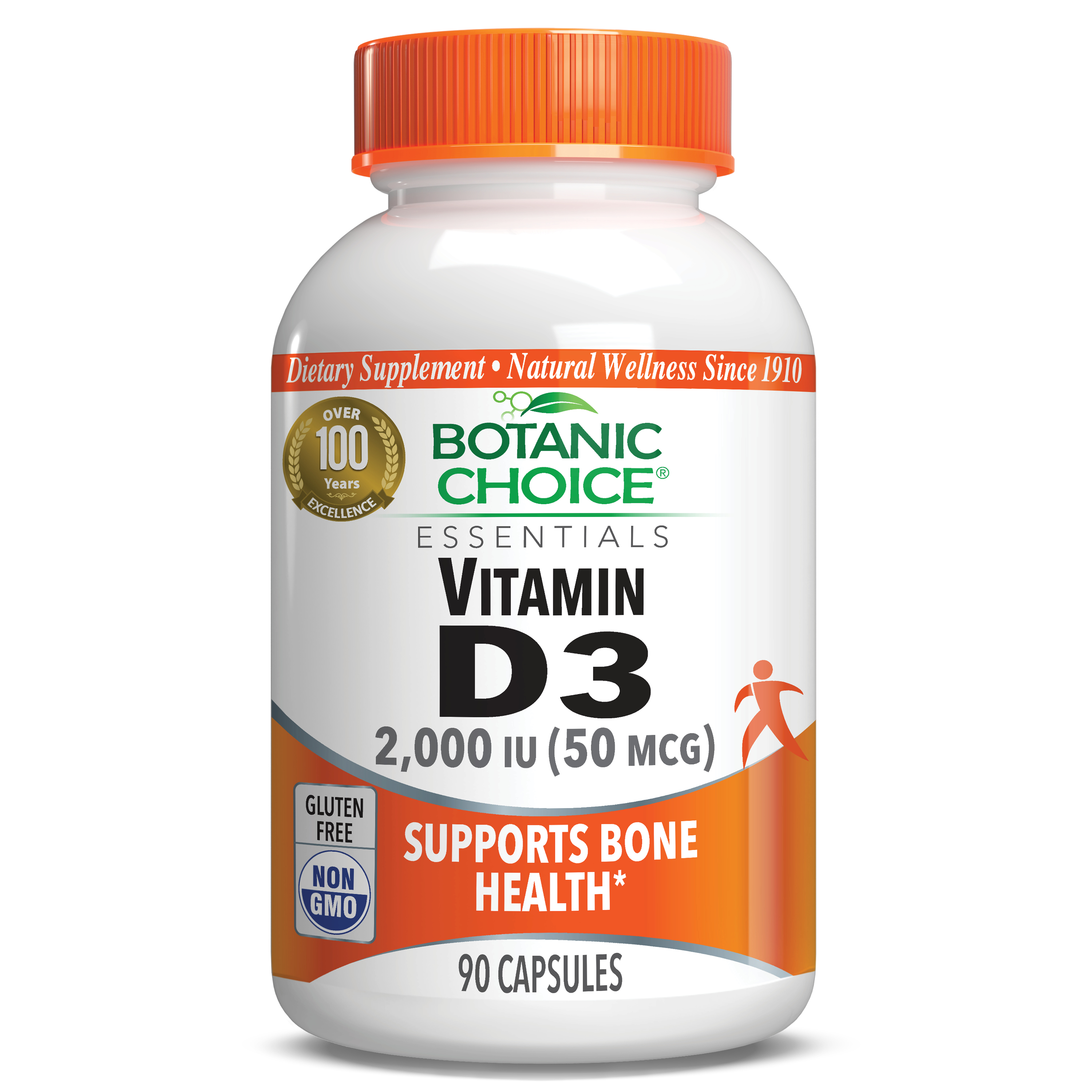 Vitamin D3 - 2000 IU - 90 Capsules