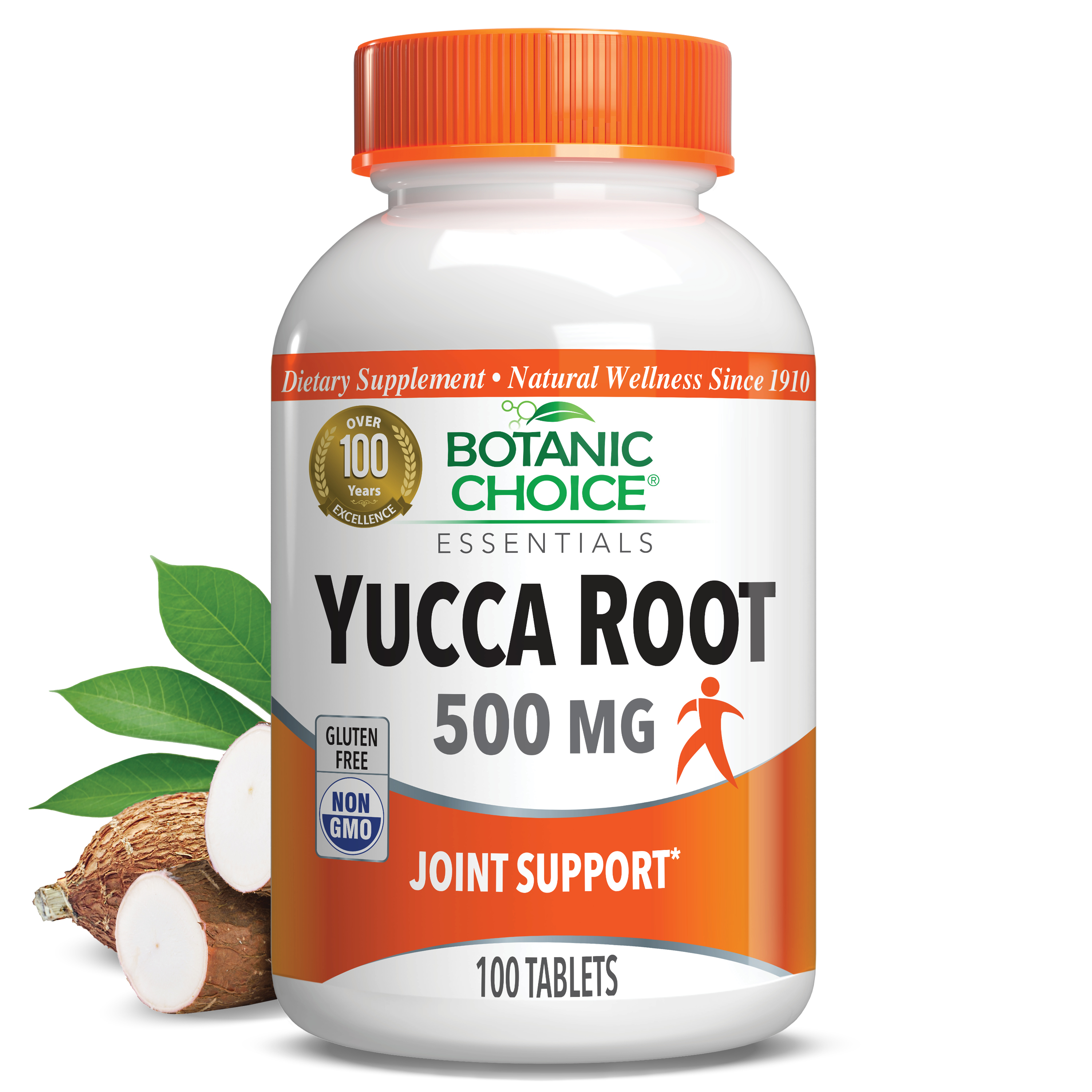 Yucca Root Tablets 500 mg - Joint Support Supplement - 100 Tablets