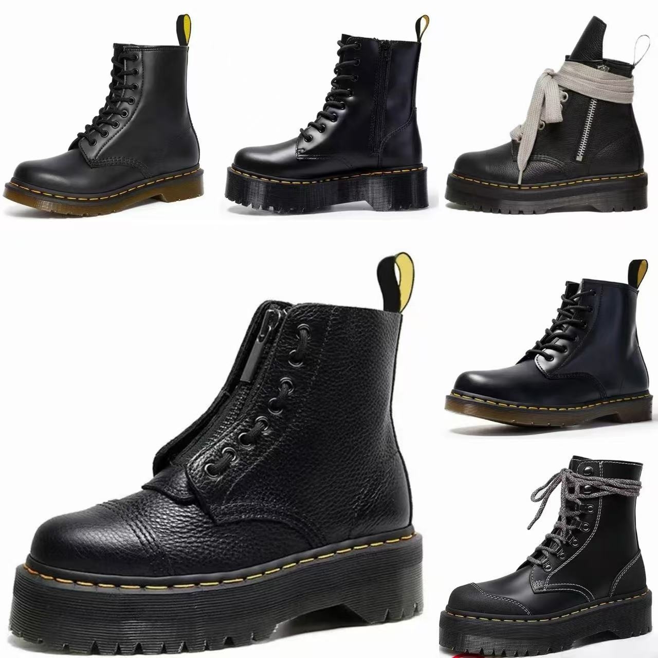 2025 dr marteen boots for men womens bootiess sandals designer boots sneakers Oxford Bottom Ankle classic outdoor sandals men women boot