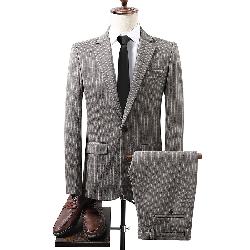 3849 three-piece professional formal suit for groomsmen
