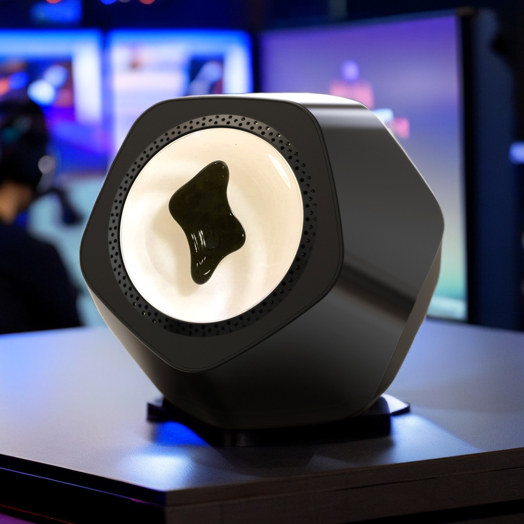 Audio Venom Inspired Magnetic Fluid Sound System - Stylish & Creative Bluetooth Speaker for Him