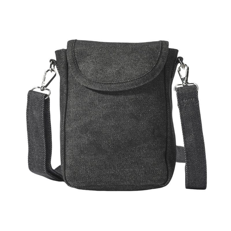 BN12 Trendy Niche Designer Denim Backpack Style Pouch w/Secure Magnet Clasp Ideal Gift Choice