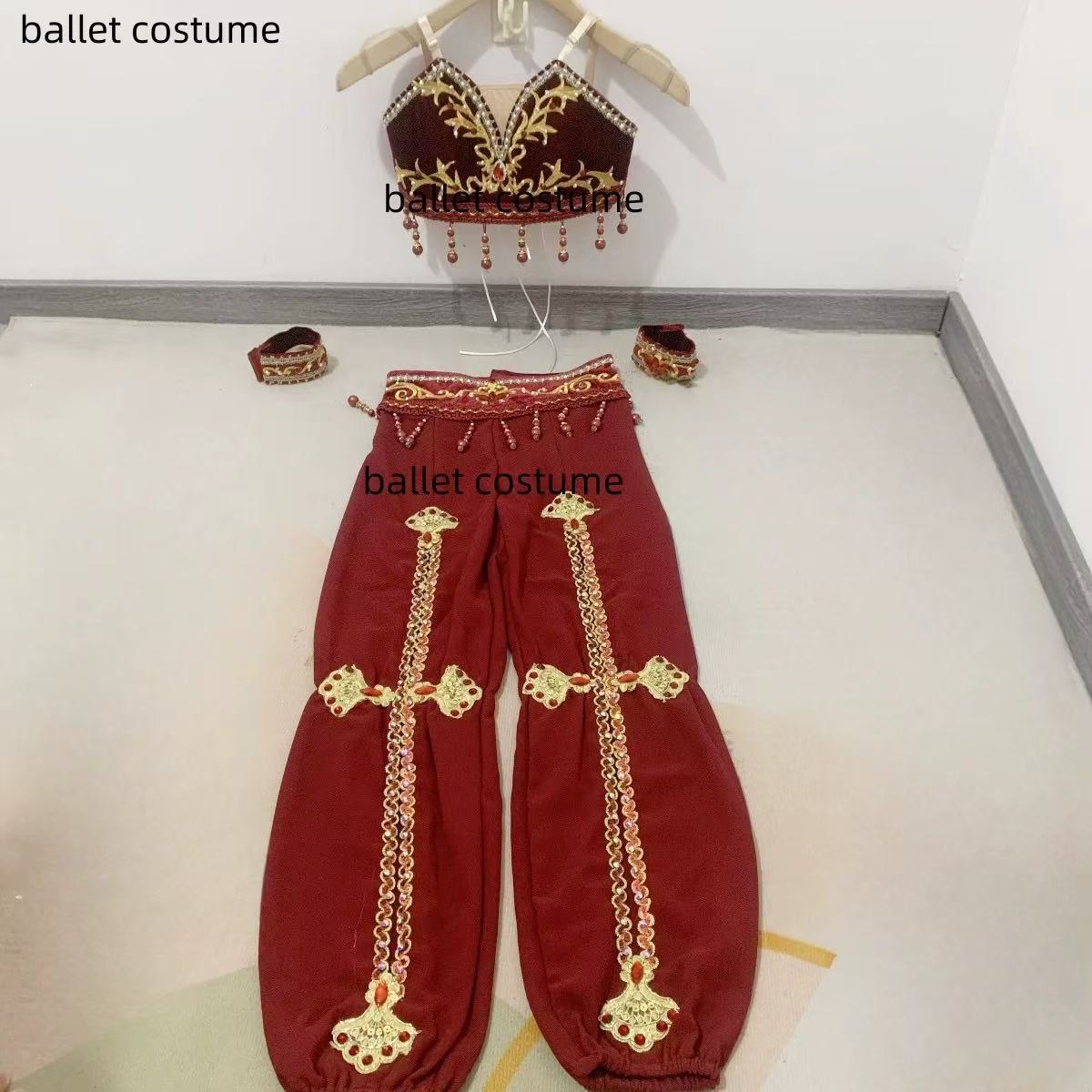 Customized Professional Competition Costumes Kids Adult Exotic Dance Dresses