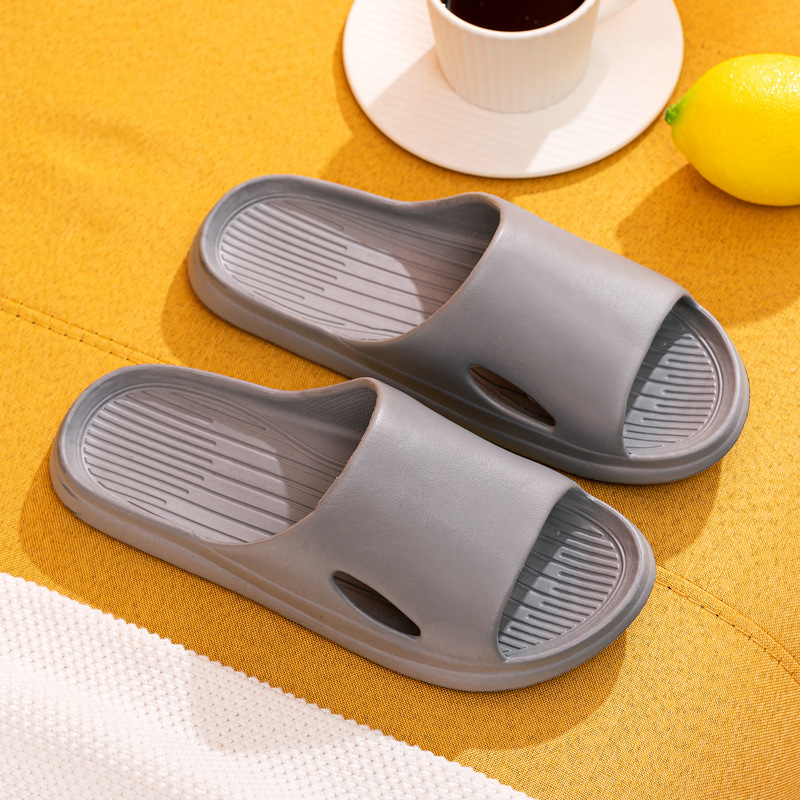 D41 Couples Slipper Set with Anti-Skid Sole Perfect for Indoor Relaxation