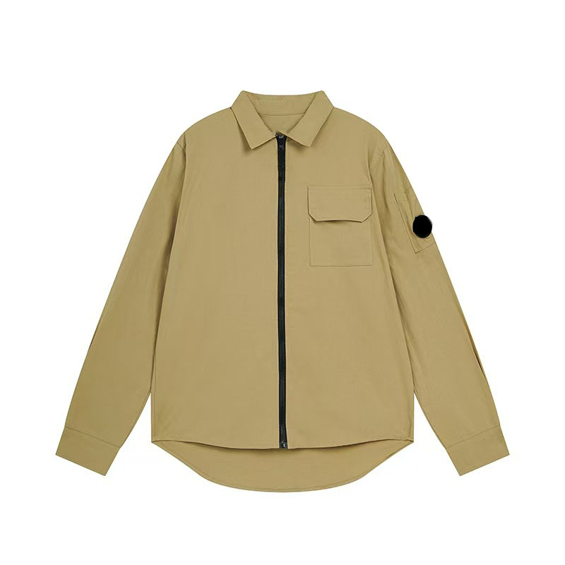 Designer High Quality Brand new Mens Top Embroidery Shirt long-Sleeve Solid shirt Men Homme Slim Men Clothing Camisas Corduroy Shirt size M-XXL