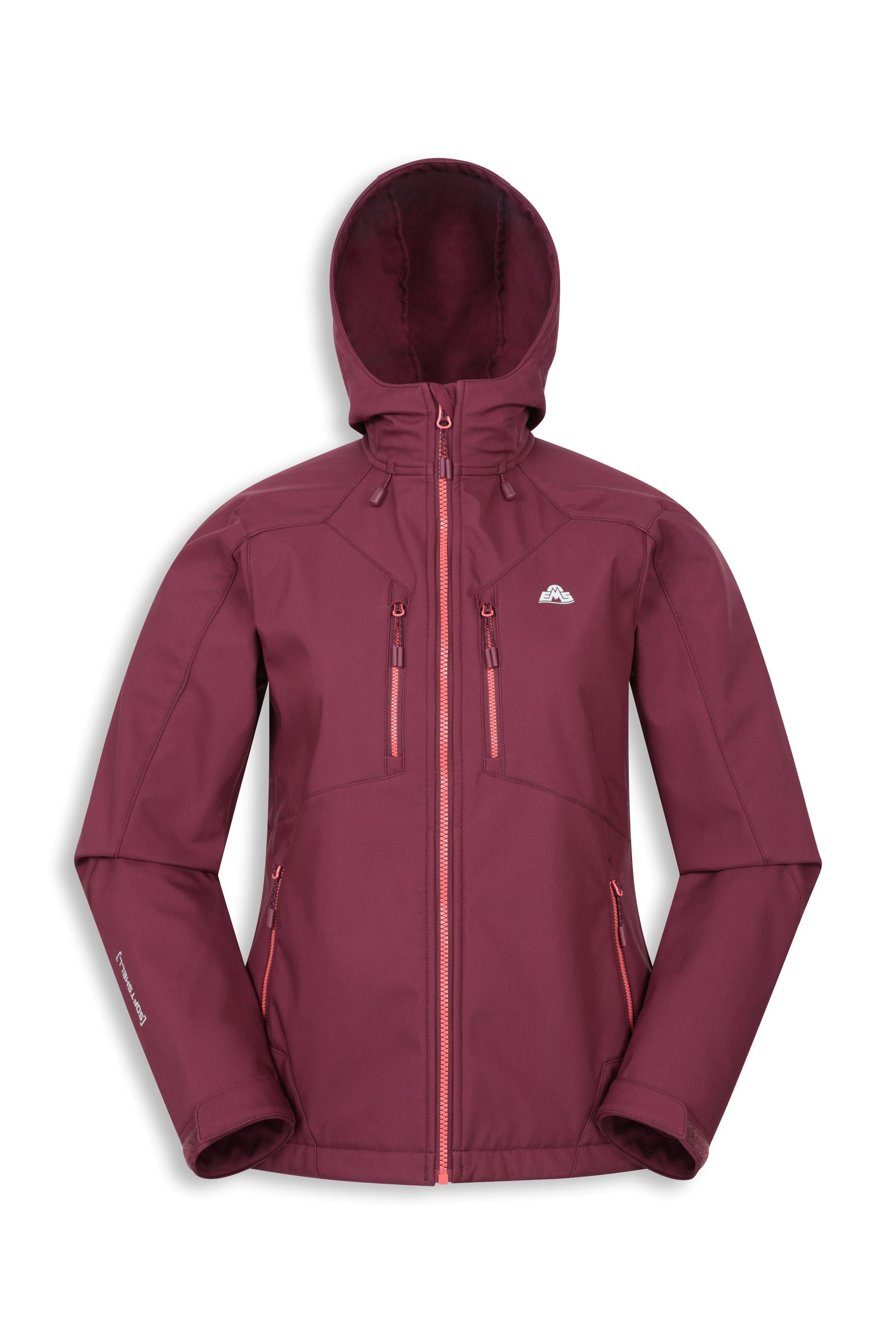 EMS Helsinki Womens Softshell Jacket - Burgundy