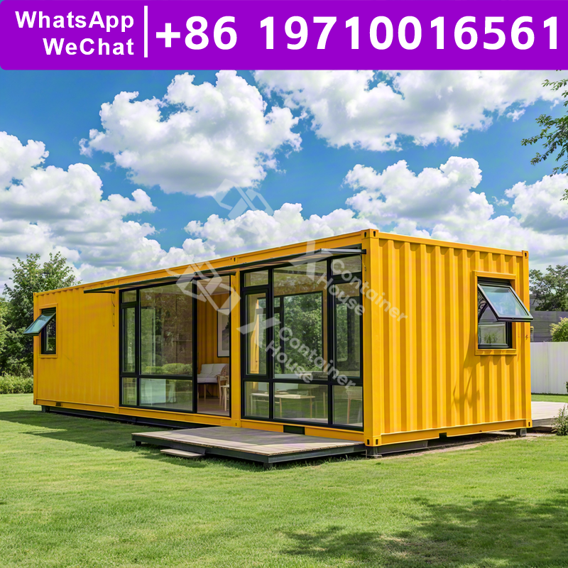 High Quality Steel Frame Foam Insulation Temperature Control Comfort Durable Materials Flat Pack House Performance Year