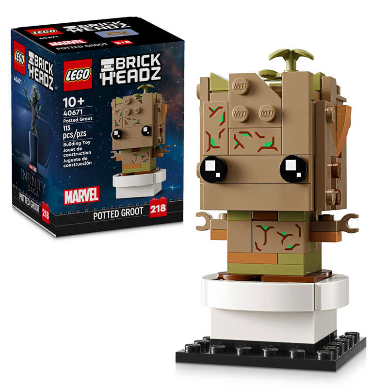 LEGO Superhero Squad Marvel Minifig Potted Groot 40671