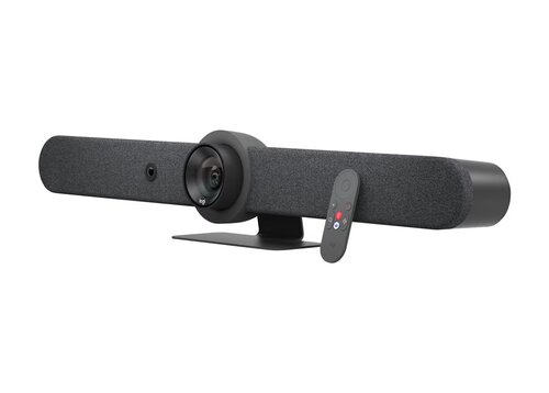 Logitech 960-001308 Rally Bar All-In-One Video Conferencing Camera - Graphite - Medium and Large Rooms - 3840 x 2160 Video - 3x Digital Zoom - Microph