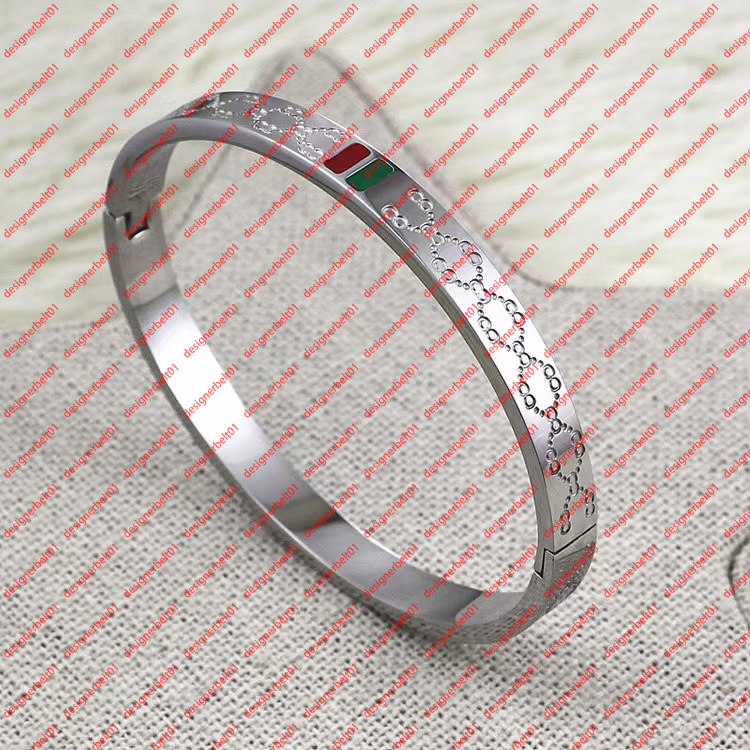 Luxury bracelet women's bracelet designer bracelet fashion gold and silver cuff bracelet men's bracelet luxury hard body bracelet couple b