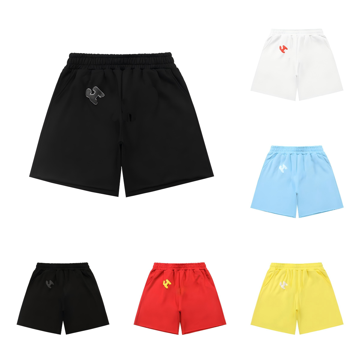 Men's designer Shorts Unisex Graphic Baggy Sporty Streetwear 5-Inch Inseam Shorts Summer
