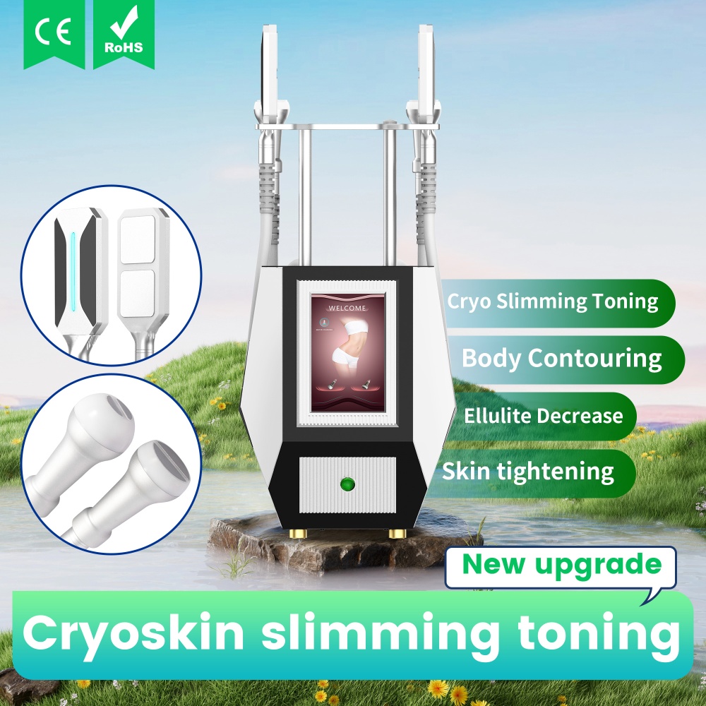 Portable Body Contouring Cryo Fat Freezing Slimming Machine Salon Used Cooling Device Weight Loss Machine Pro Cryolipolysis