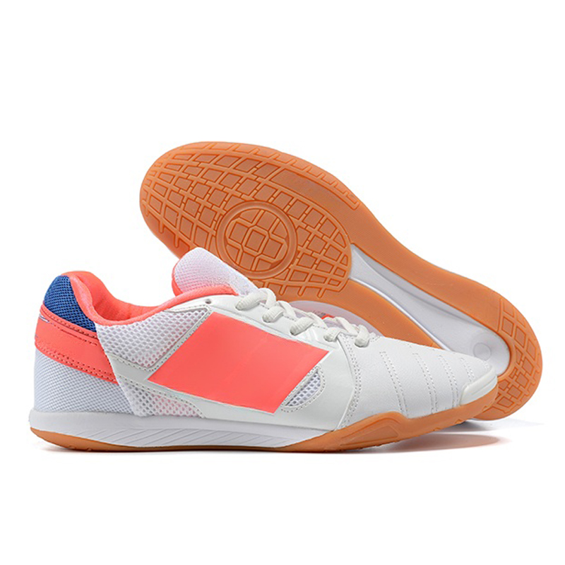Pro Indoor Soccer Sneakers Non-Slip Super Sala Turf Shoes with Hexagon Traction Training Futsal Football cleats