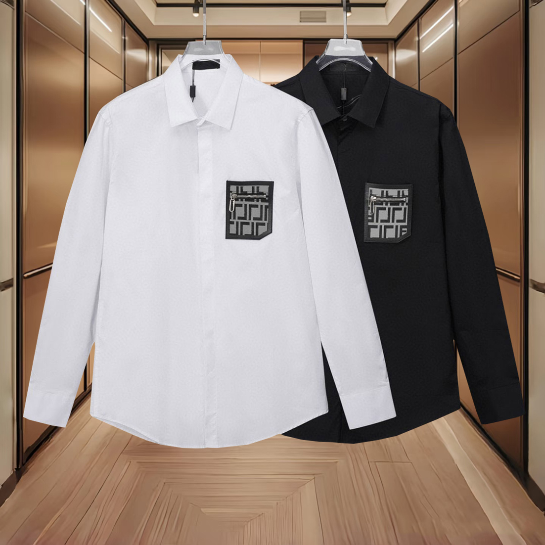 mens shirts designer high quality long sleeves shirt mens t shirt fashion commercial affairs solid color shirts pure cotton men casual t shirt luxur