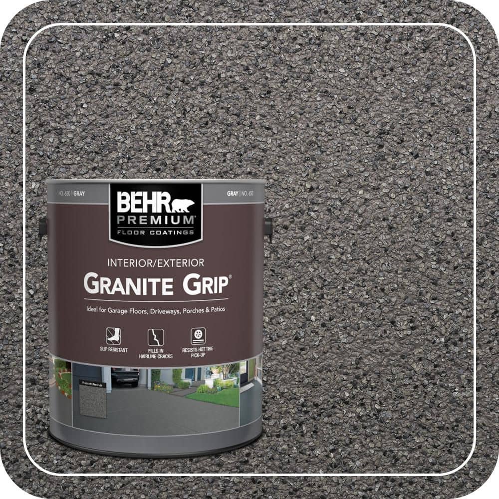 1 Gal. #GG-07 Ornamental Gem Decorative Flat Interior/Exterior Concrete Floor Coating