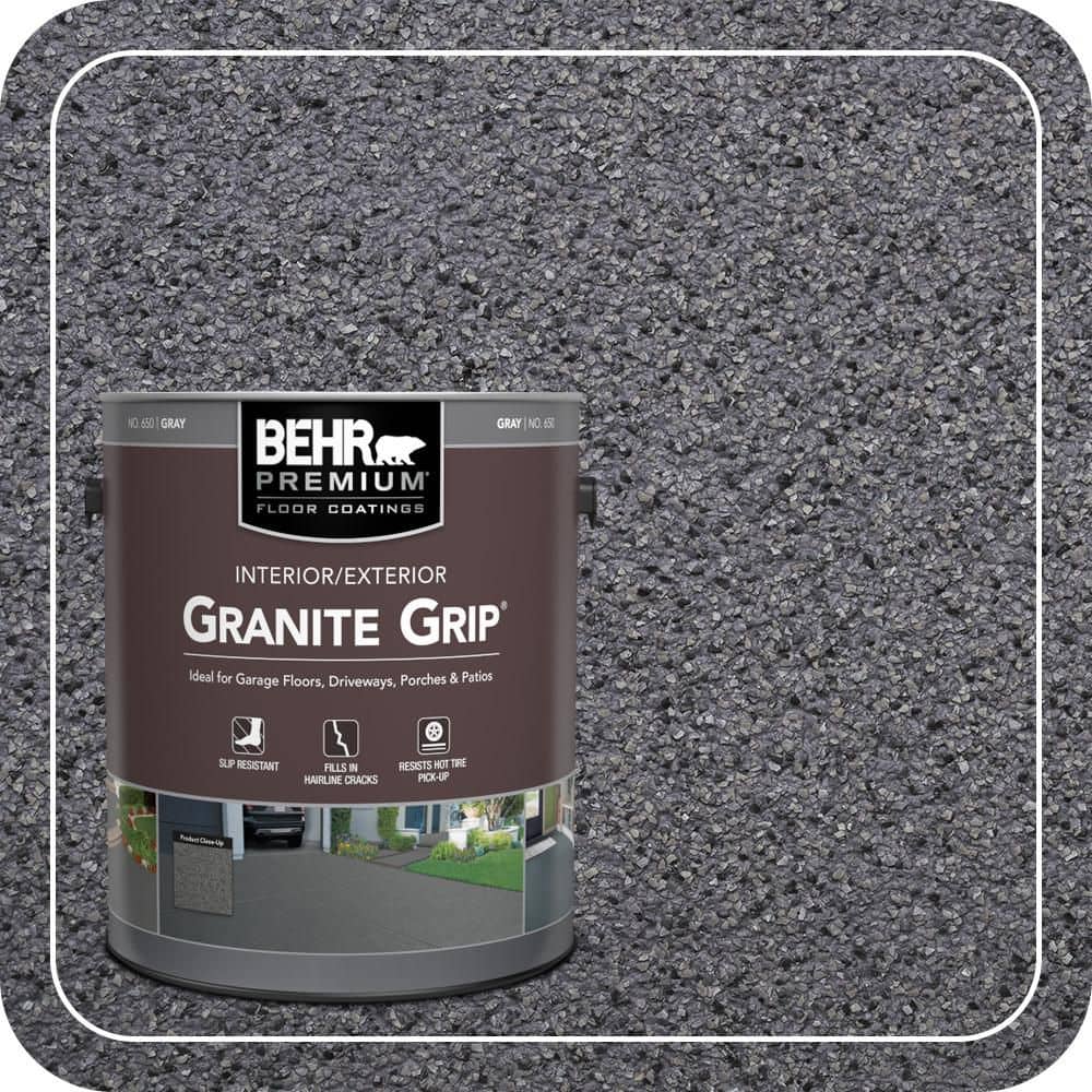 1 Gal. #GG-08 Galaxy Quartz Decorative Flat Interior/Exterior Concrete Floor Coating