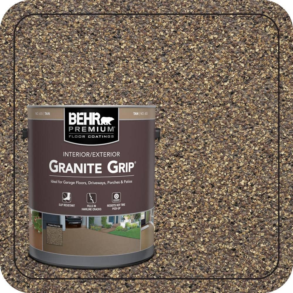 1 Gal. #GG-14 Autumn Mountain Decorative Flat Interior/Exterior Concrete Floor Coating