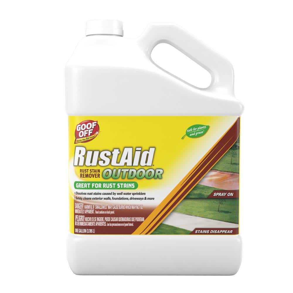 1 Gal. RustAid Outdoor Rust Stain Remover